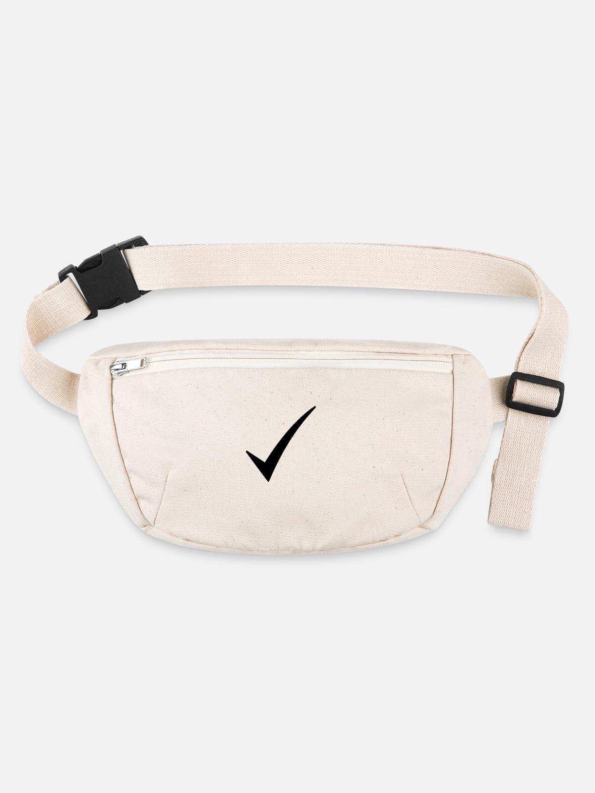 coche - Sac banane recyclé Stanley/Stella - blanc naturel - Devant