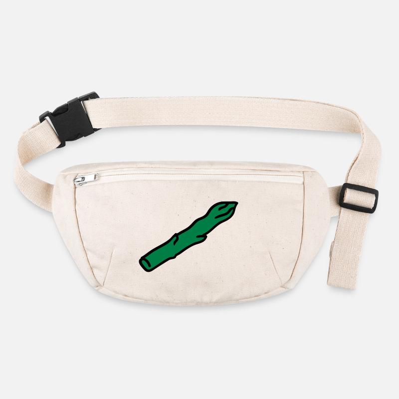 Grüner Spargel Stanley/Stella recycelte Gürteltasche