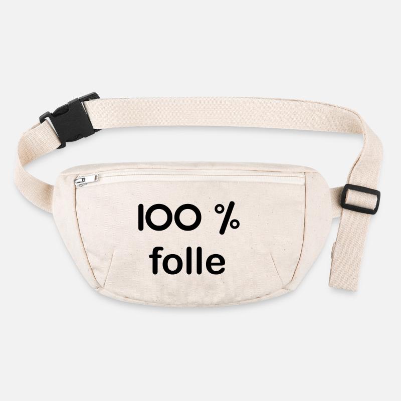100% folle Sac banane recyclé Stanley/Stella