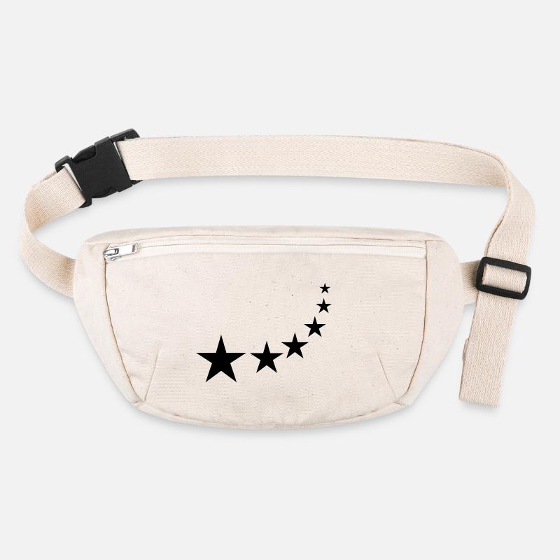 6 stars in bow icon Stanley/Stella recycled Hip Bag 