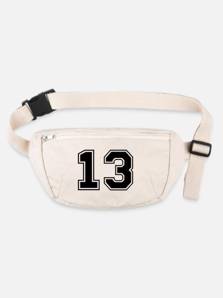 dreizehn - Stanley/Stella recycled Hip Bag  - natural - Front