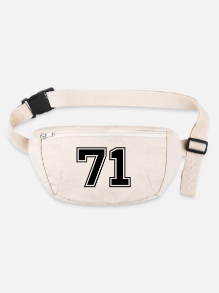 71 - Stanley/Stella recycled Hip Bag  - natural - Front