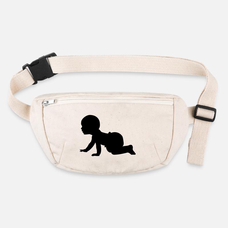 Baby Shadow A - 1 color vector Stanley/Stella recycled Hip Bag 