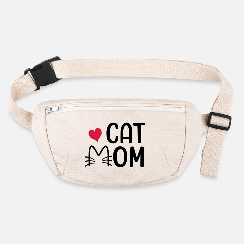 Katzenmama Stanley/Stella recycelte Gürteltasche