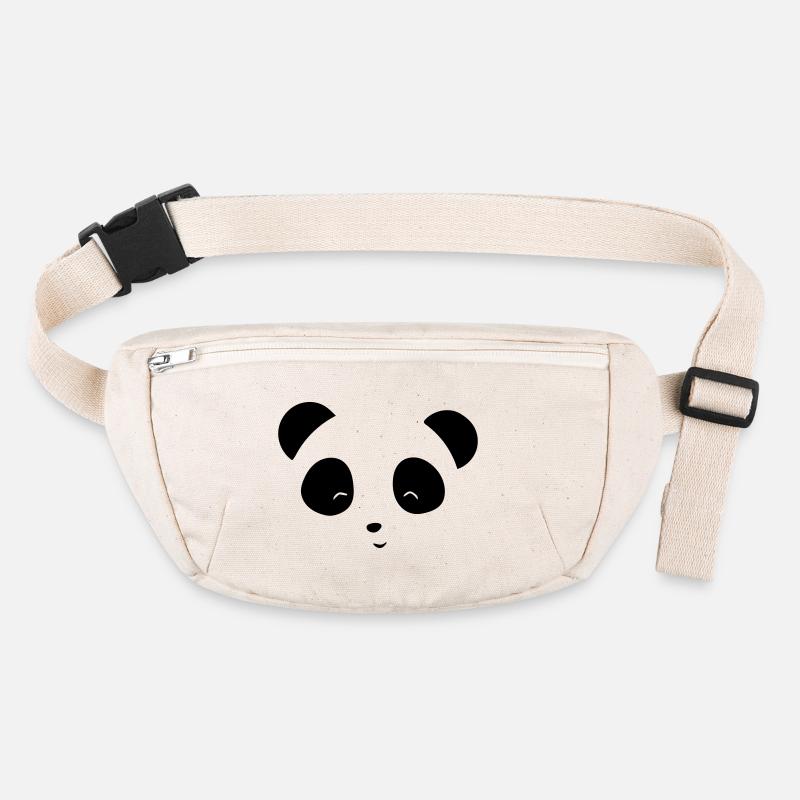 Pandabär Stanley/Stella recycelte Gürteltasche