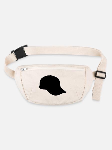 casquette - Sac banane recyclé Stanley/Stella - blanc naturel - Devant