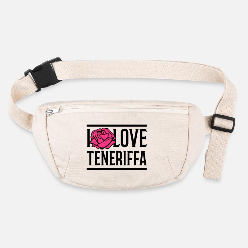 i love teneriffa Stanley/Stella recycelte Gürteltasche