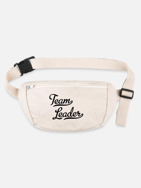 Teamleiter - Stanley/Stella recycelte Gürteltasche - Naturweiß - Vorne