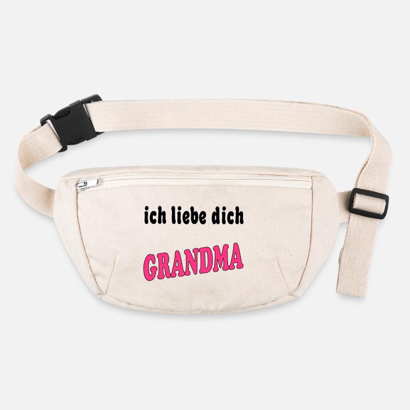 ich liebe dich OMA Stanley/Stella recycelte Gürteltasche