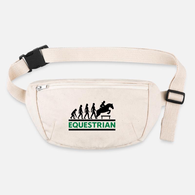 Equestrian Evolution Rider Gift Cool Stanley/Stella recycled Hip Bag 