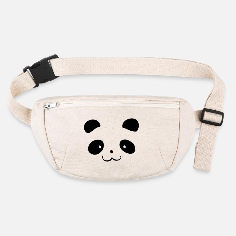 Panda Head Sac banane recyclé Stanley/Stella