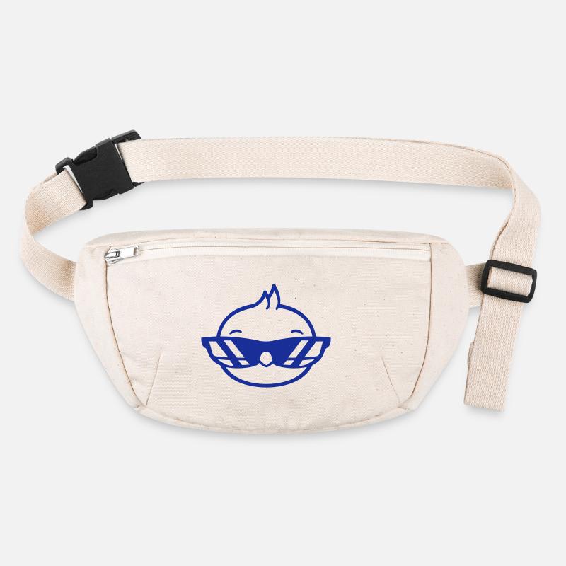 Lunettes de soleil oiseau Cool Noir Lunettes Coolness Sac banane recyclé Stanley/Stella