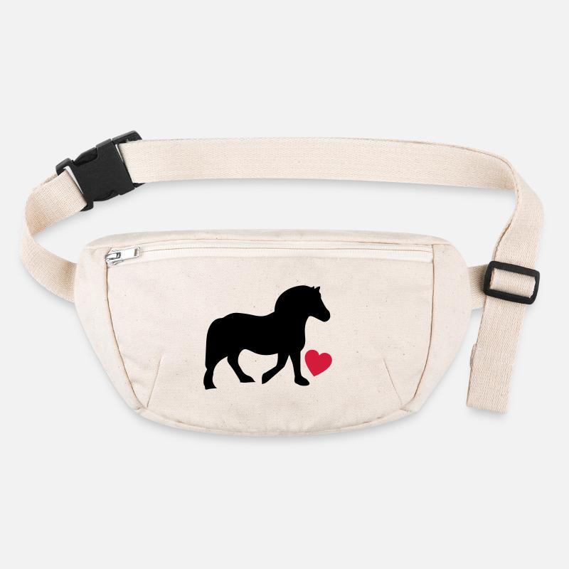 Fjordpferd Stanley/Stella recycelte Gürteltasche