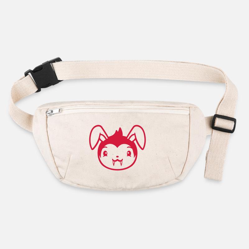 Lapin Vampire Sharp Longues Dents Halloween Costume Sac banane recyclé Stanley/Stella