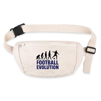 Football Evolution Sport Motif - Stanley/Stella recycled Hip Bag  - natural - Front