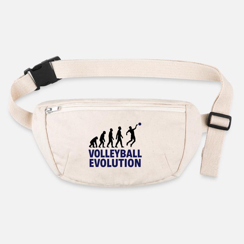 Volleyball Evolution Smash Geschenk Sport Stanley/Stella recycelte Gürteltasche