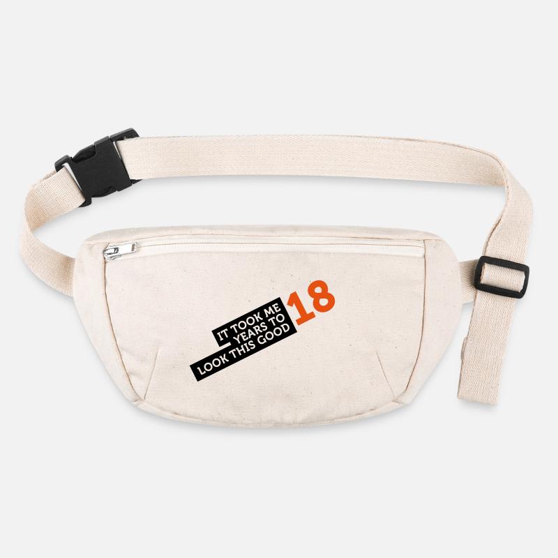 Il a fallu 18 ans à l air si bon! Sac banane recyclé Stanley/Stella
