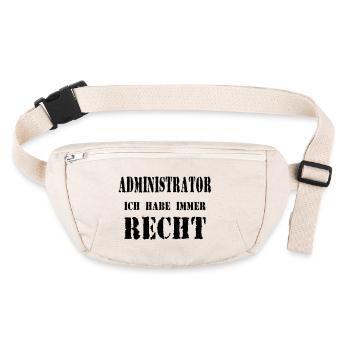 administrateur - Sac banane recyclé Stanley/Stella - blanc naturel - Devant