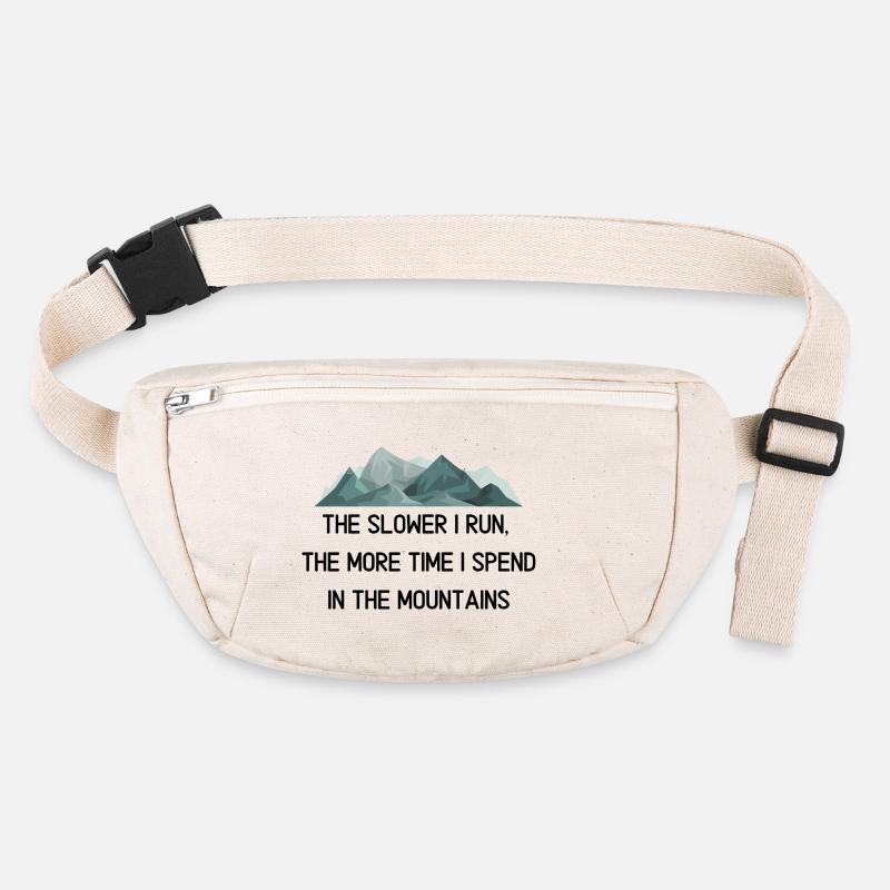 Plus de temps en montagne ! Sac banane recyclé Stanley/Stella