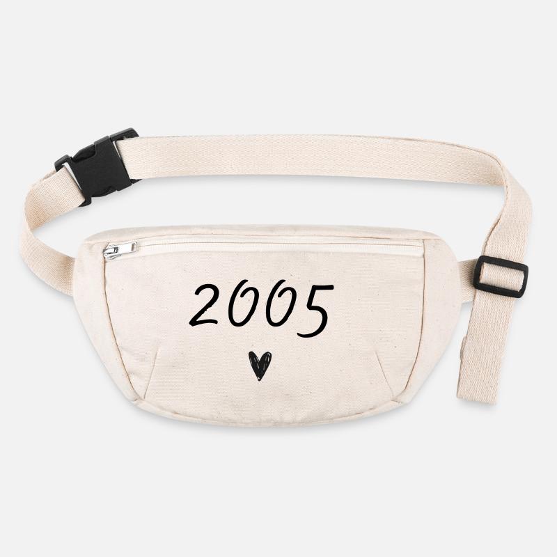 2005 coeur anniversaire Sac banane recyclé Stanley/Stella