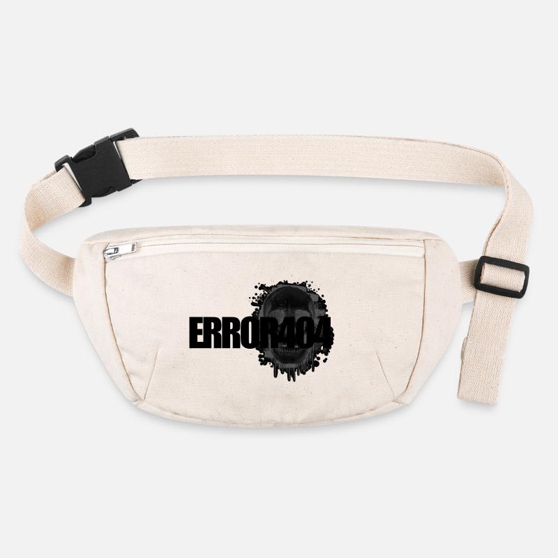 Skull Graffiti Splatter Stanley/Stella recycled Hip Bag 