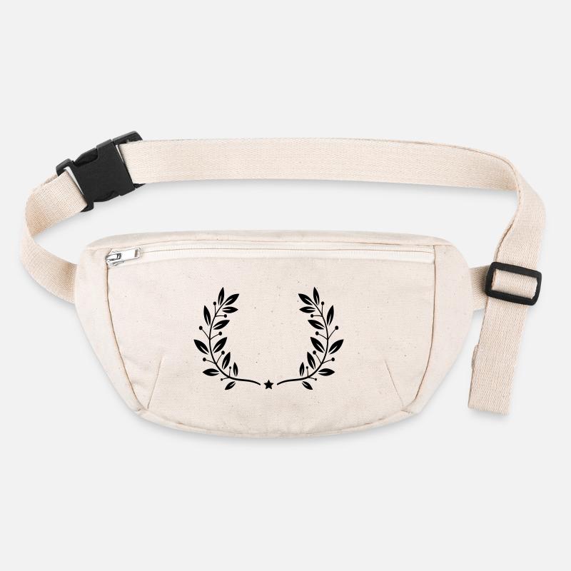 Laurel wreath Stanley/Stella recycled Hip Bag 