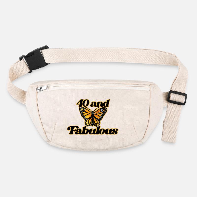 Quarante et Fabuleux Papillon Sac banane recyclé Stanley/Stella