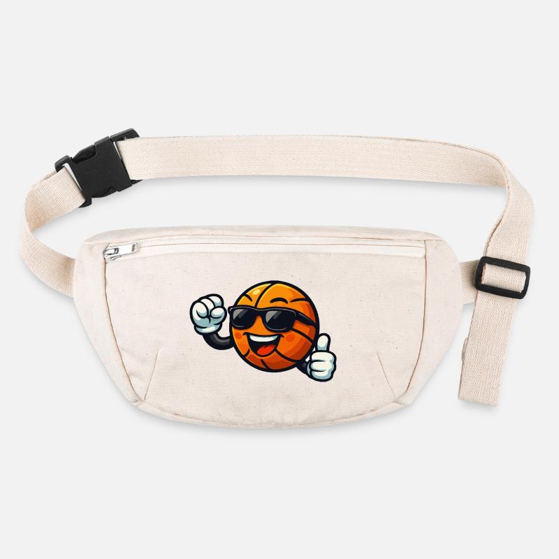 Ambiance basket avec lunettes de soleil Sac banane recyclé Stanley/Stella