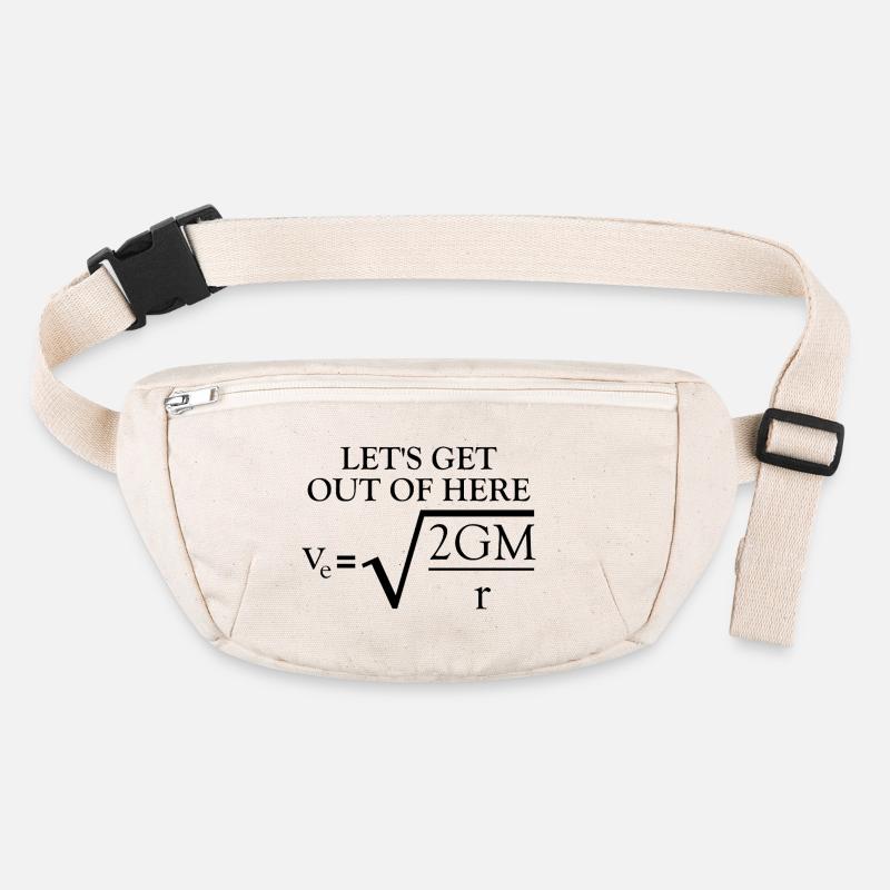 Physics Joke: Escape Velocity – Funny Know Stanley/Stella recycled Hip Bag 