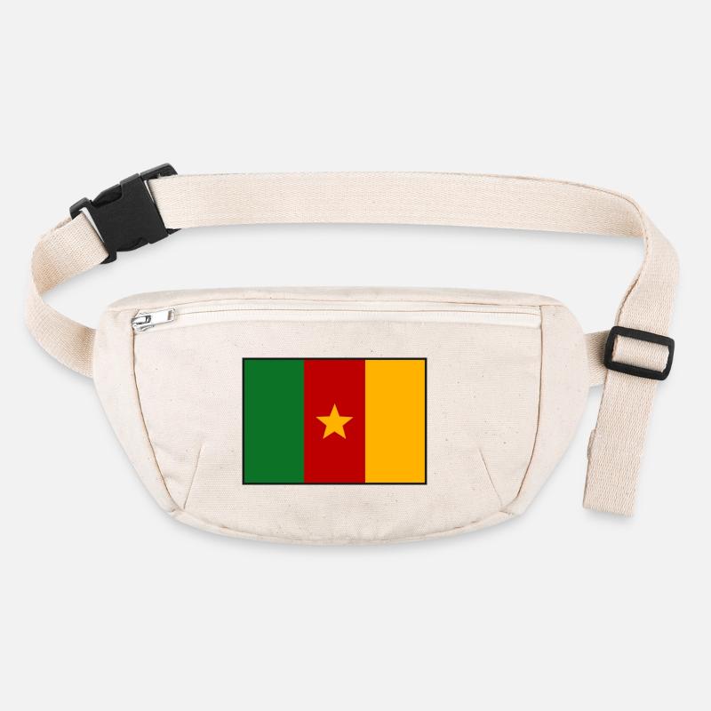 Drapeau du Cameroun Sac banane recyclé Stanley/Stella
