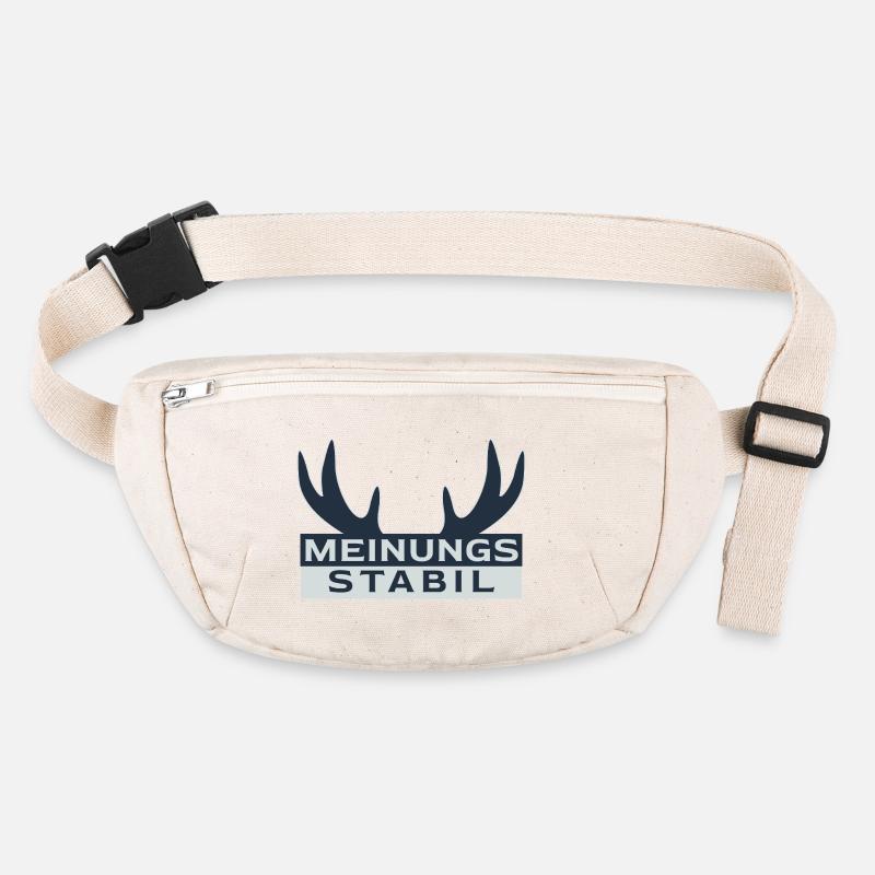 meinungsstabil Dickkopf Sturkopf Sturschädel stur Stanley/Stella recycelte Gürteltasche