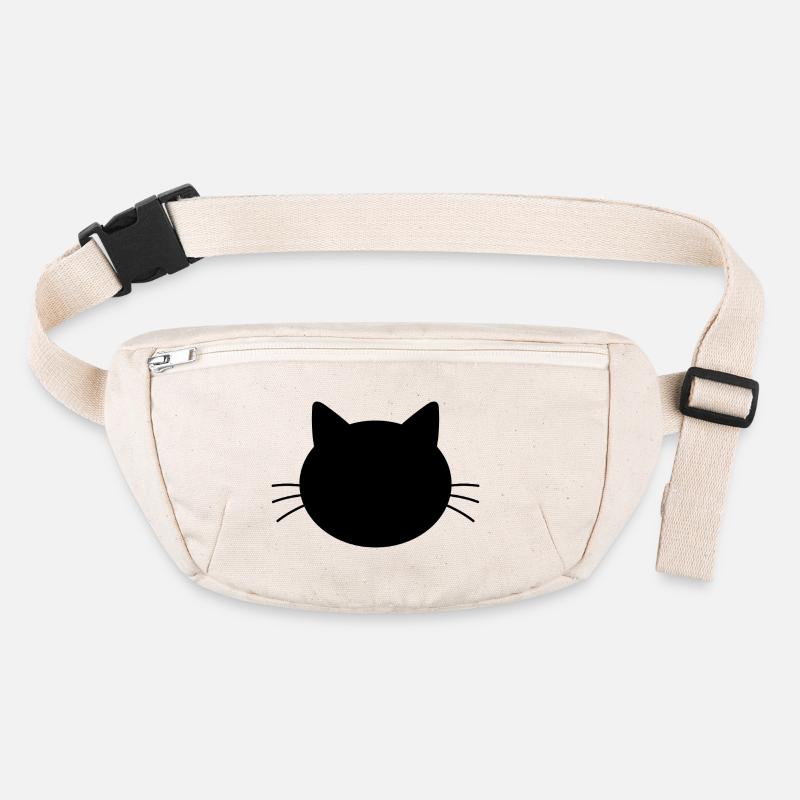 Cat head Stanley/Stella recycled Hip Bag 