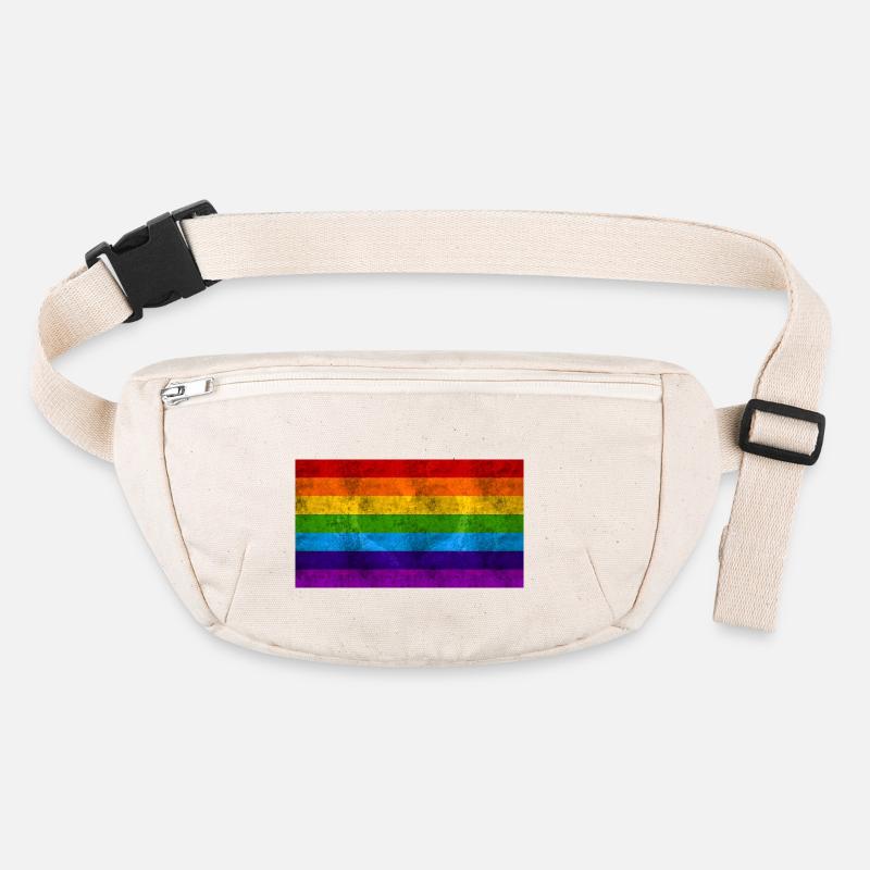 Rainbow flag Stanley/Stella recycled Hip Bag 