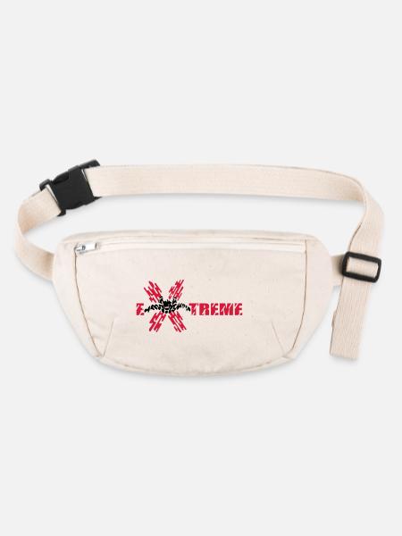 skydiver extreme - Stanley/Stella recycled Hip Bag  - natural - Front