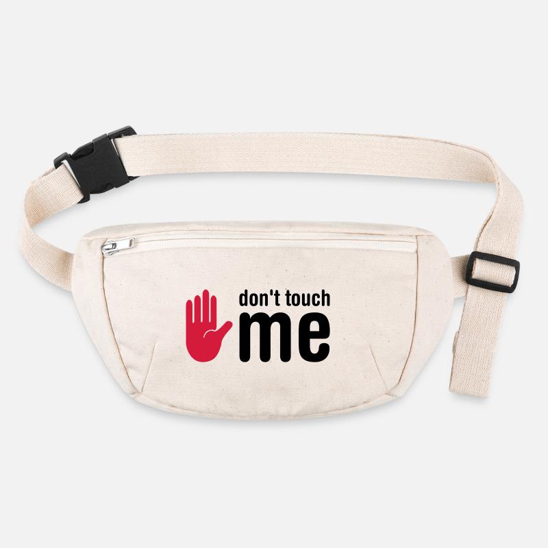 don't touch me Stanley/Stella recycelte Gürteltasche