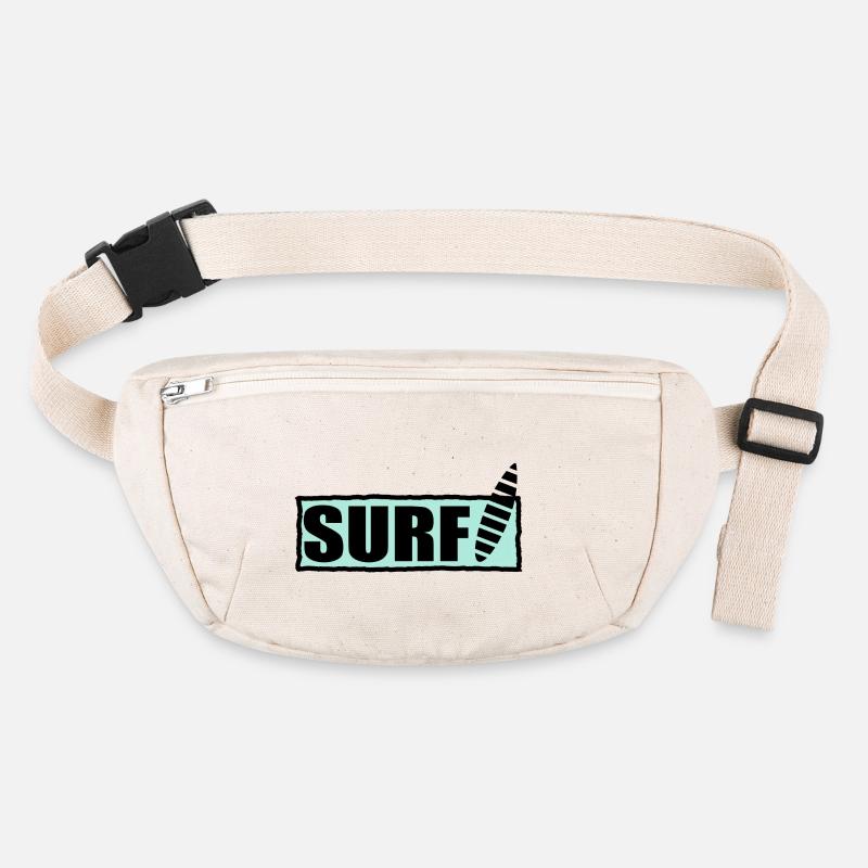 SURF. SURFEUR. SURFEUSE. SPORT. VACANCES. VOYAGE. Sac banane recyclé Stanley/Stella