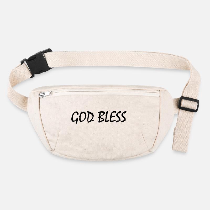 God bless Stanley/Stella recycelte Gürteltasche