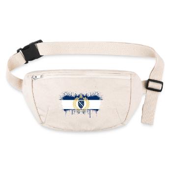 Bosnia in herzegovina europe sarajavo flag mostar - Stanley/Stella recycled Hip Bag  - natural - Front