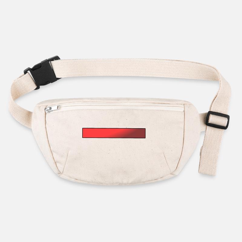 Dégradé de barre rouge Sac banane recyclé Stanley/Stella