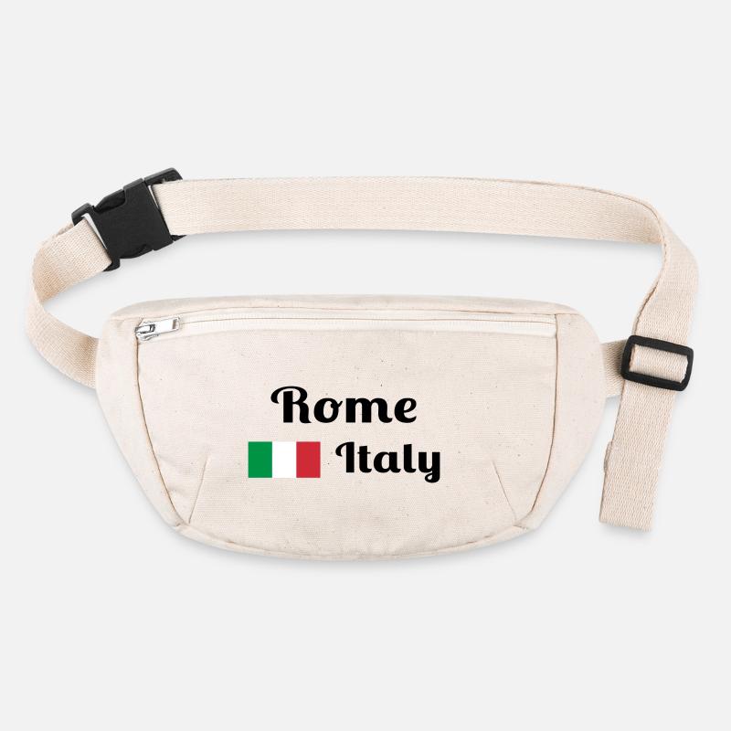 Rome, Italie - Imprimés élégants Sac banane recyclé Stanley/Stella