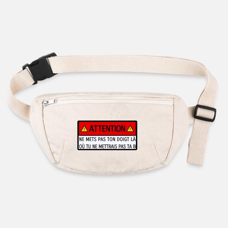 Don't put your finger there... Stanley/Stella recycled Hip Bag 