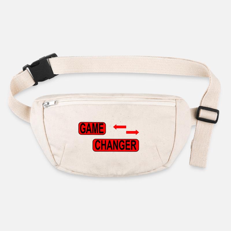 Game Changer / Change / Statement Stanley/Stella recycled Hip Bag 