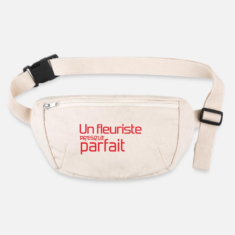 Fleuriste presque parfait design rouge Sac banane recyclé Stanley/Stella