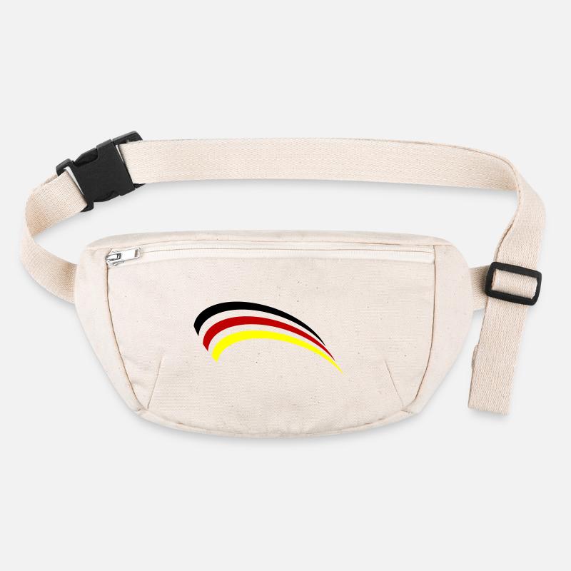 Conception du drapeau allemand Sac banane recyclé Stanley/Stella