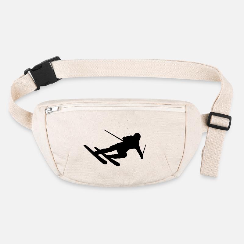 Skifahrer Abfahrt Berg ab Stanley/Stella recycelte Gürteltasche