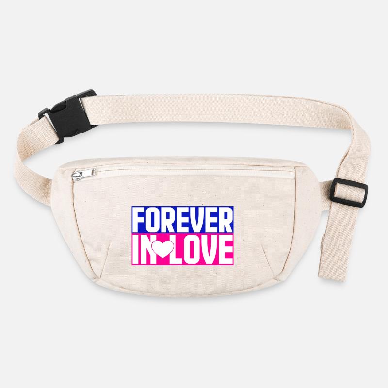 in love forever Stanley/Stella recycled Hip Bag 