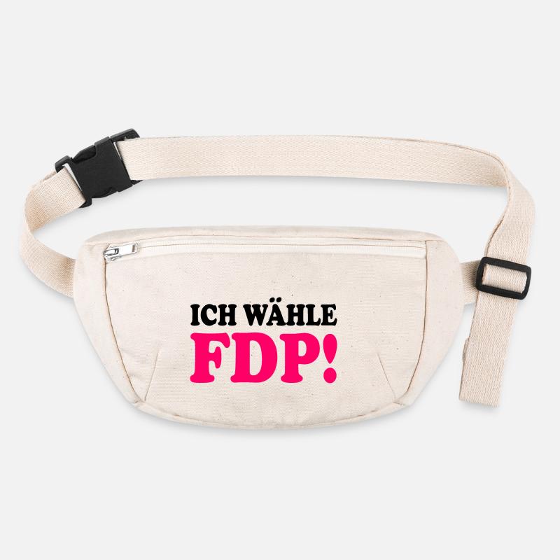 Fdp - ich wähle fdp Stanley/Stella recycelte Gürteltasche