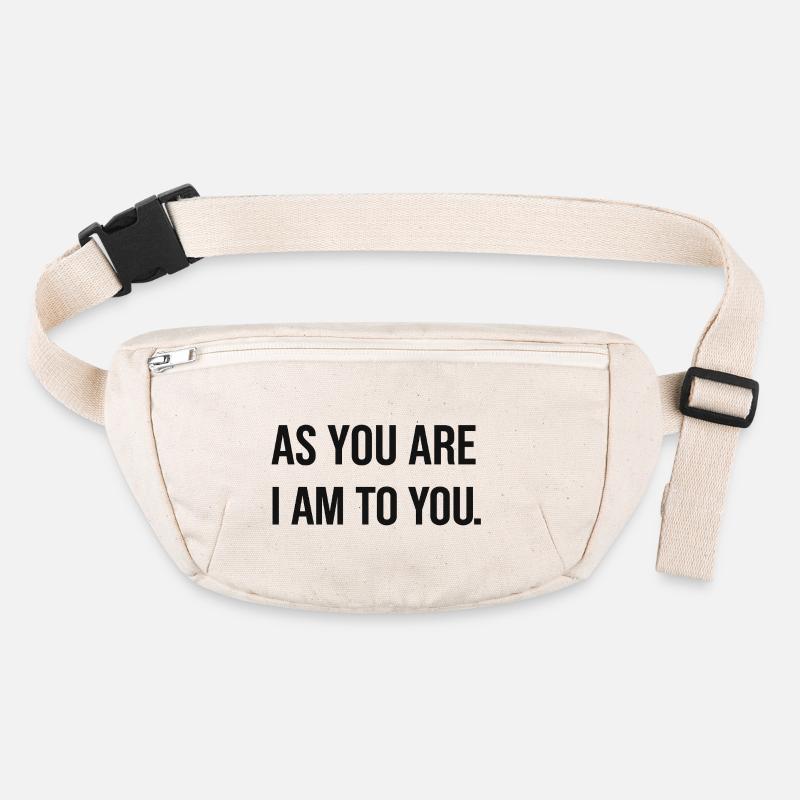 Inspiring self-love message Stanley/Stella recycled Hip Bag 