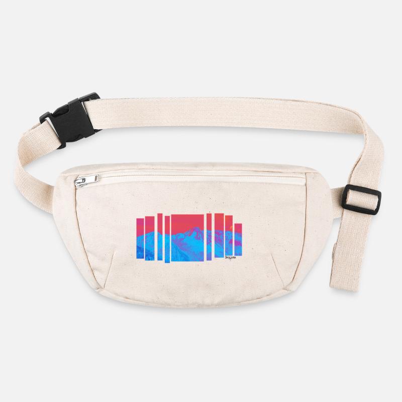 Jacaranda Mountain Heat Stanley/Stella recycled Hip Bag 