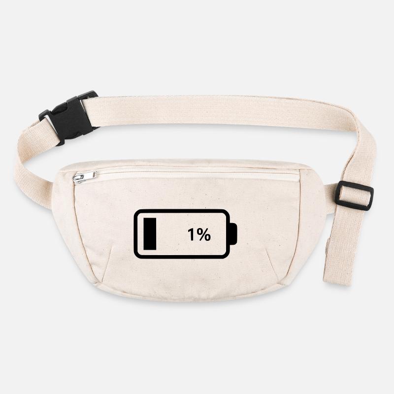 Empty battery battery 1% Stanley/Stella recycled Hip Bag 